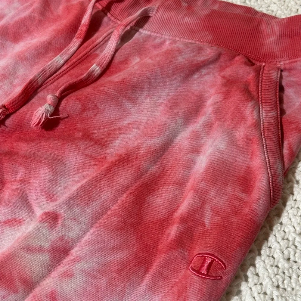 Champion Pink Tie-Dye Sweatshirt and Joggers Set - Picture 6 of 9